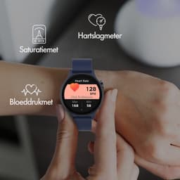 Denver Smartwatch - Android iOS - Volledige Belfunctie - Sporthorloge - Hartslagmeter - Saturatiemeter - Slaapmonitor - SWC338BU — thumbnail 3