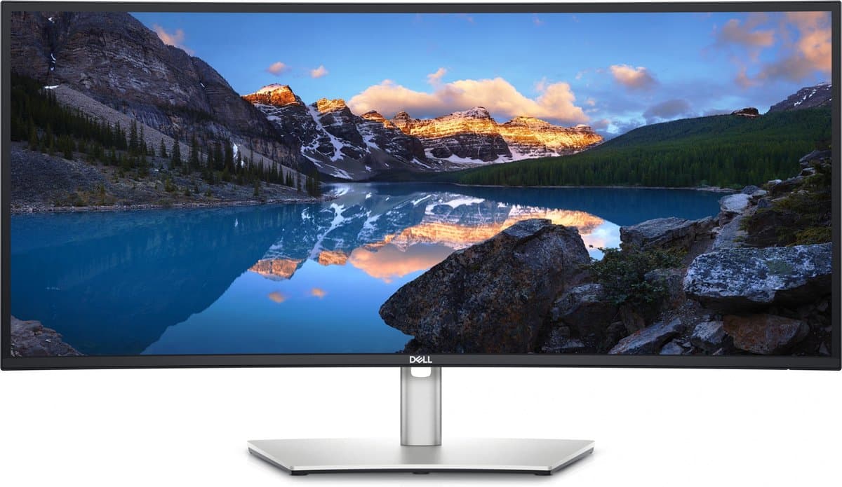Dell UltraSharp U3423WE - Ultrawide IPS Black Monitor - USB-C 90w - RJ45- KVM - DCI-P3 98% - 34 inch — afbeelding 1