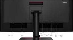 Lenovo ThinkVision P34W-20 Curved - 34 Inch WQHD 3440x1440 - USB-C Dock Monitor - Nieuw — thumbnail 3