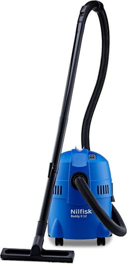 Nilfisk Buddy II 12 – Compacte nat- en droogzuiger met 1200W motor, 12L container en blaasfunctie voor huis, auto en werkplaats, Stof-/waterzuiger — thumbnail 2