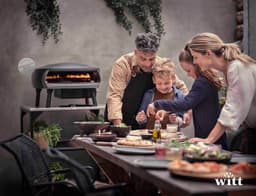 Witt ETNA Fermo GRAPHITE - Danish design pizza oven - gas - 500 graden in ca. 18 minuten — thumbnail 5