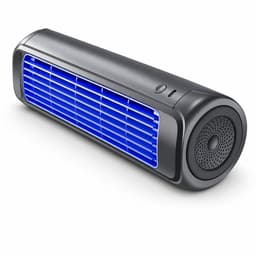 VHV Premium Aircooler Muurmontage - Zonder Boren Ventilator - Energiezuinige Koeler met Drie Snelheden - Draagbare Mobiele Airco Cooler voor Slaapkamer, Keuken en Badkamer - Compacte Wandventilator met Geavanceerde Waterkoeling - grijs — thumbnail 1