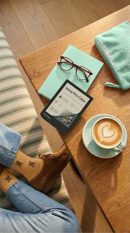 PocketBook Verse Pro Color e-reader Sage Glow – 6 inch – 16 GB – waterdicht + Oranje hoesje – voordeelbundel — thumbnail 5