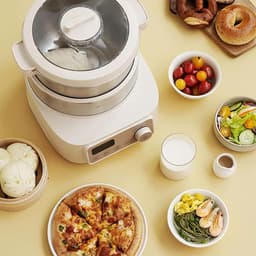 Deeg Mixer - Keukenmachine - Zelf Bakken - Automatische Bediening - 5L Capaciteit - Zilver — thumbnail 2