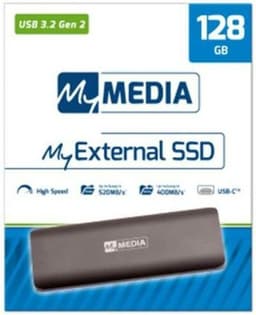 Externe SSD - Draagbare Opslag - Bestanden Overzetten - USB 3.2 Interface - 128 GB - Zwart — thumbnail 2