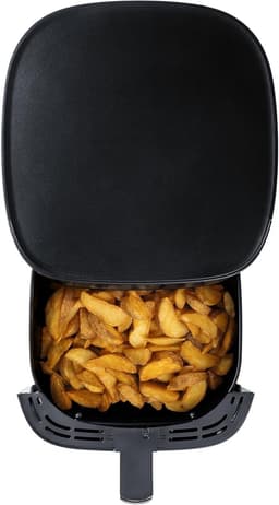 Heteluchtfriteuse - Airfryer Mini Oven - Vetarm Koken - 6 Functies 8 Programma's - 45 Liter - Mat Zwart — thumbnail 5