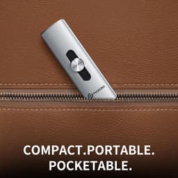 Dubbele poort USB-drive - Geheugenstick - Bestanden Overzetten - Snelle USB 3.2 - 512 GB - Zilverkleurig — thumbnail 3
