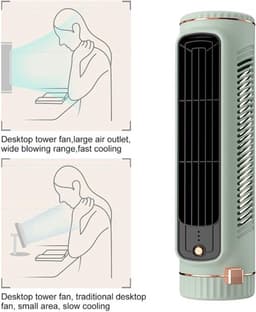 Draagbare airconditioner - Draadloze airconditioner, multifunctionele draagbare airconditioner, efficiënter, flexibelere instelling, energiebesparende technologie, bladloze en stille werking — thumbnail 3