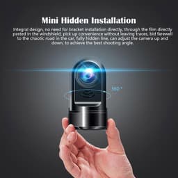 Mini Dashcam - Autocamera Rijassistent - Veiliger Rijden - ADAS Camera - 1080p HD - Zwart — thumbnail 5