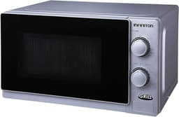 Magnetron met Grill - Compacte Oven - Snel Eten - 9 Vermogensstanden - 20 Liter - Zilver — thumbnail 1