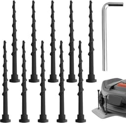 SnelShoppen - 10 Grasmaaier Schroeven Voor Husqvarna Automower 105 305 308, 13,7 cm, Stabiel, Corrosiebestendig, Eenvoudige Montage — thumbnail 1