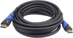 Thijox - Premium 4K HDMI 2.0b Kabel 2m - UHD 2160p @60Hz, 3D, ARC, HDCP - Vergulde Stekker, Zwart-Blauw PVC-Connector - Ideaal voor TV, Beamer en Gami — thumbnail 5