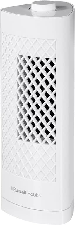 Torenventilator 33 cm met 3 Snelheden – Stil, Draagbaar en 75° Oscillerend – Wit — thumbnail 1