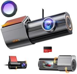 Zavio® Dashcam voor Auto - Auto Camera - Dashcam Voor en Achter Draadloos — thumbnail 1