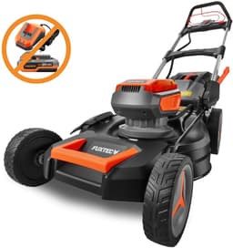 FUXTEC 40V accu-grasmaaier FX-E2RM51 - maaibreedte 51 cm - achterwielaandrijving - 3-in-1 maaisysteem - opvangbak van 50 l - zonder accu — thumbnail 1