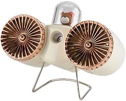 USB-bureauventilator met krachtige luchtstroom, voor thuis, kantoor en slaapkamer