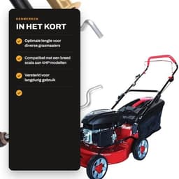 Dailygoods- Gasklep Controle Kabel 1600mm - Buitenkabel 1680mm - Geschikt voor 4HP Grasmaaiers - Set van 2 - Soepele Bediening - Duurzame Constructie - Bedieningskabel — thumbnail 2