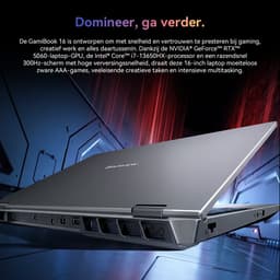 Blackview GamiBook 16 Gaming Laptop - 16 inch Full HD - 16 GB DDR5 - 1TB SSD - Intel i7 13650HX - NVIDIA RTX5060 - WiFi 6 Windows 11 Pro Notebook - Intel® Graphics - Grijs — thumbnail 5