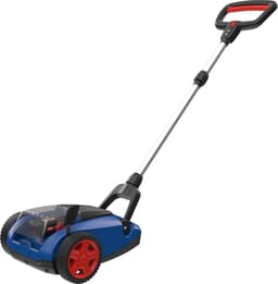 Accu Grasmaaier - Handmaaier - Kleine tuinen - Borstelloze motor - 21 cm snijbreedte - Blauw rood zwart — thumbnail 1