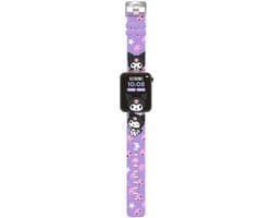Kuromi interactieve smartwatch – kind horloge met app – touchscreen en camera – Paars – 11,4x16x5 cm — thumbnail 2