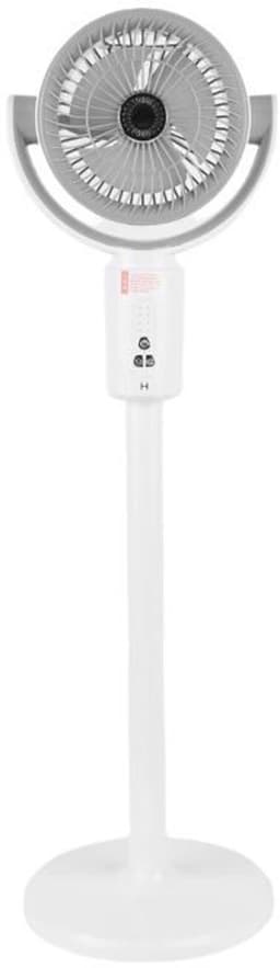 Stille vloerventilator - 5 windsnelheden, 8-uurs timer, 180° draaibaar, 3 hoogte-instellingen, afstandsbediening - Geschikt voor slaapkamers, woonkamers en kantoren. — thumbnail 1