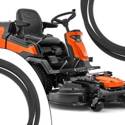 V-riem 2032 mm Binnenomtrek - 2082 mm Buitenomtrek - 13 mm Breedte - Rubber - Compatibel met Husqvarna - Maaierriem — thumbnail 4