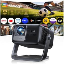 SnelShoppen - Beamer 4K Thuisbioscoop met Autofocus, 6D Trapeziumcorrectie, HDR10, WiFi, Bluetooth en Full HD 1080P voor Feest, Camping en Thuisgebrui — thumbnail 1