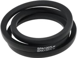 Aandrijfriem Perfecte Pasvorm - Buitenlengte 1225 mm - Binnenlengte 1162 mm - Rubber - Betrouwbare Prestaties - Soepele Werking - Grasmaaier Riem — thumbnail 1