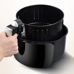 Heteluchtfriteuse - Airfryer Frietmachine - Gezond Koken - 360° Luchtcirculatie - 26 Liter - Zwart — thumbnail 2