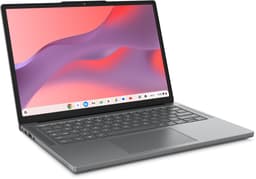 Lenovo Chrome 14M8911 MediaTek Kompanio 540 Chromebook 35,6 cm (14") WUXGA 8 GB LPDDR5x-SDRAM 128 GB UFS Wi-Fi 6E (802.11ax) ChromeOS Engels Grijs — thumbnail 2