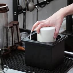 Glas Spoeler - Pitcher Rinser - Kannen Reinigen - Roestvrijstalen Constructie - 18.2 cm - Zilver — thumbnail 3