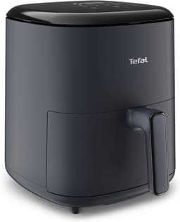 Heteluchtfriteuse - Airfryer - Gezond Bakken - 10 Programma's - 5 Liter - Grijs — thumbnail 3