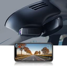 Dash Cam Compatibel met Volvo XC90, XC90 Recharge, XC90 Hybrid 2016-2022, 4K WiFi-video UHD 2160P, botsingsdetectie, eenvoudig te installeren, 64GB-kaart — thumbnail 1
