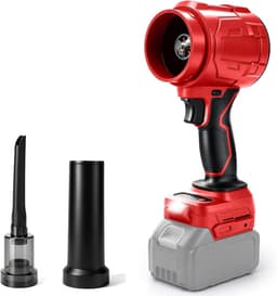 Battery Blower & Handheld Vacuum Cleaner 2-in-1 Compatible with Milwaukee 18V Battery (without Battery), Brushless - ShopVlot — thumbnail 1