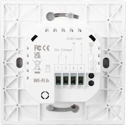 Slimme Thermostaat - Verwarming Controller - Energie Besparen - 5+1+1 Schema - 13 mm dik - Wit — thumbnail 5