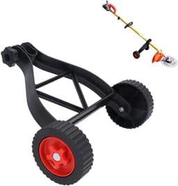 Dailygoods- Draadtrimmer Steunwielen - Verstelbare Hoogte - Universeel Compatibel - Duurzaam Kunststof - Extra Stabiliteit - Voor Grasmaaier - Grasmaaierwielen — thumbnail 5