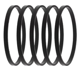 Dailygoods- Afdichtingen Rubber 5 Stuks - Vervangende Afdichting - Buitendiameter 47 mm - Binnendiameter 45 mm - Compatibel met Tecumseh Grasmaaiers - MPN 631028/29630121 - Rubberpakking — thumbnail 1
