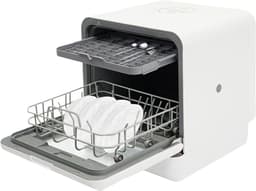 Draagbare Vaatwasser - Mini Afwasmachine - Gemakkelijk Afwassen - Met 6L Watertank - 41x46x46 cm - Wit — thumbnail 1