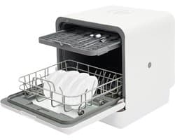 Draagbare Vaatwasser - Mini Afwasmachine - Gemakkelijk Afwassen - Met 6L Watertank - 41x46x46 cm - Wit