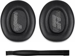 Set Oorkussens voor JBL Koptelefoon - E65BTNC Oorkussen - Live 770NC/E65BTNC/Live 650NC/Live 650BTNC/Live 660NC/Live 660BTNC/Duet NC - Kunstleer met Traagschuim — thumbnail 1