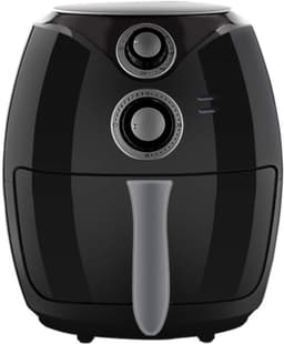 Airfryer XL - Hete Lucht Oven - Gezond Koken - 50% Meer Gelijkmatig - 27x32CM - Zwart — thumbnail 1