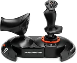 THRUSTMASTER T.FLIGHT HOTAS NEO ACE COMBAT 8 WINGS OF THEVE Edition - Flight joystick & throttle met vibratiefeedback - PS5, PS4, PC - Officieel gelicentieerde simulatiecontroller — thumbnail 2