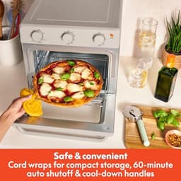 Hete Lucht Oven - Airfryer - Gezond Bakken - Krachtig Verwarmingssysteem - 25 Liter Capaciteit - Havermout — thumbnail 5