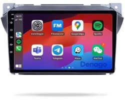 CarPlay autoradio geschikt voor Suzuki Alto | 2008 t/m 2016 | Android 13 | Draadloos Apple CarPlay & Android Auto | 2GB + 32GB | QuadCore processor | Denago DNG-A53 | 2025 model | 2008 2009 2010 2011 2012 2013 2014 2015 2016 | Bluetooth & Wifi
