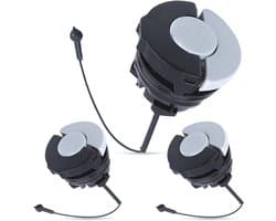 Brandstofdoppen set van 3 geschikt voor Stihl MS192T, MS200, MS250, MS290, MS380, MS390, MS440, MS460 en MS880 kettingzagen voor betrouwbare afsluiting en bescherming