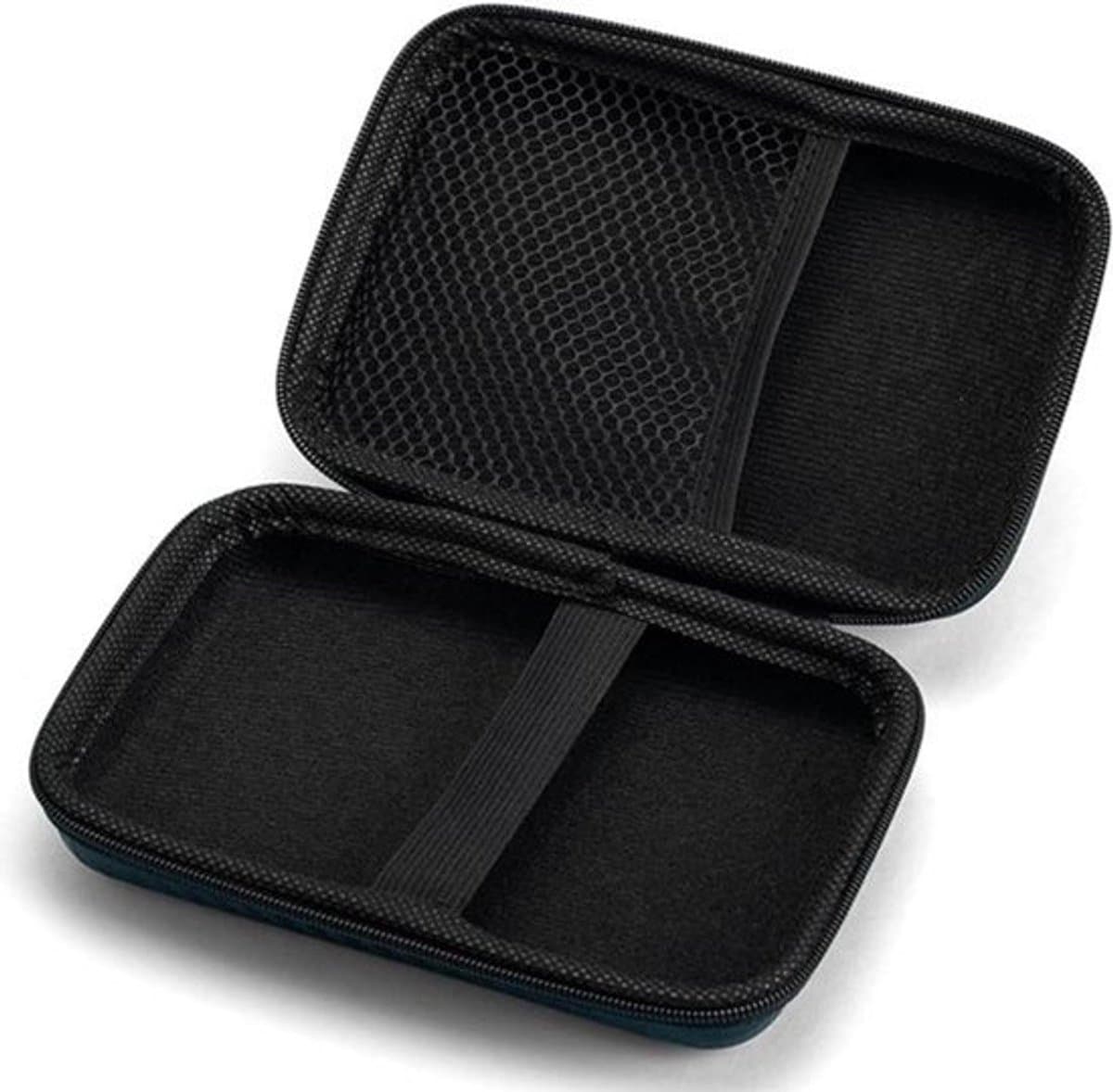 Robuuste & schokbestendige tas hoes voor draagbare SSD externe harde schijf - zwart — afbeelding 1