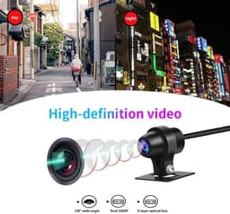 Motorfiets Rijdende Recorder Zonder Scherm Volledig Lichaam Waterdichte Dubbele 1080P Voor En Achter Met GPS Motorfiets Sport Anti-Collision Camera DVR Nachtzicht G Sensor Loop Opname — thumbnail 2
