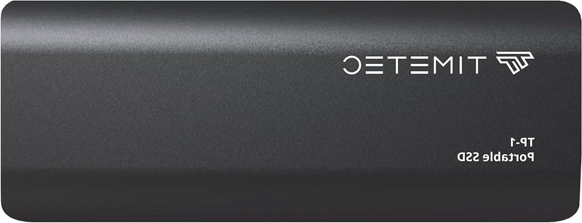 Externe SSD - Draagbare Opslag - Bestanden Overzetten - Ultrasnelle USB 3.2 Gen2 - 2 TB - Zwart — afbeelding 1