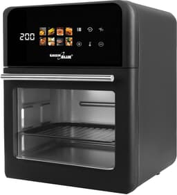 SnelShoppen - Olievrije Friteuse 10L - Heteluchtfriteuse met Kijkvenster - 1800W, 8 Programma's, Touchscreen Display, Timer 60 min, 70–200°C, Gezond K — thumbnail 1