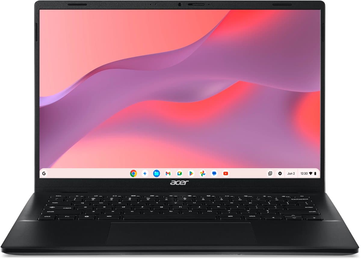Acer Chromebook 314 CBOA314-2HT-837R - 14 inch Touchscreen - 8GB - 128GB - Zwart — afbeelding 1